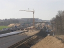 S8 - widok na budowę przejcia dla łosi - grudzień 2011
