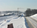 Budowa drogi szybkiego ruchu S8 - zima - styczen 2012 
