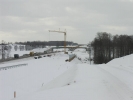 Budowa drogi szybkiego ruchu S8 - zima - luty 2012
